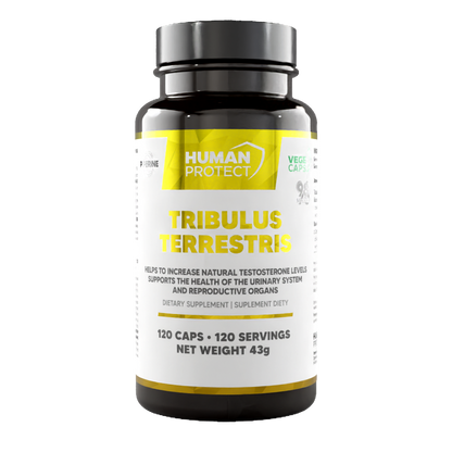 Human Protect – Tribulus 98 % 204 mg standardisiert – 120 Kapseln